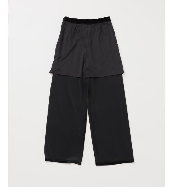 OUTDOOR PRODUCTS Usual Things「≪予約≫追加 ベロアフレアパンツ」|スラックス|