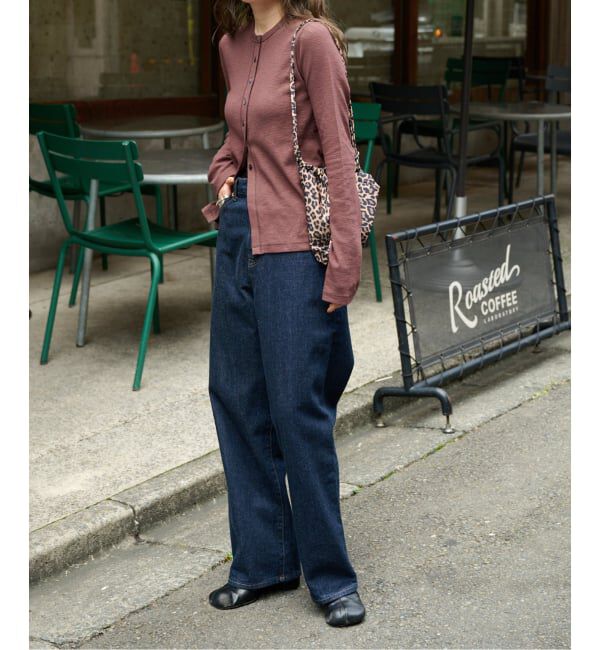 OUTDOOR PRODUCTS Usual Things「≪予約≫スラブジャージークルーネックカーディガン」|カーディガン|