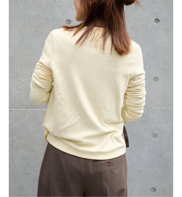 OUTDOOR PRODUCTS Usual Things「≪予約≫スラブジャージークルーネックカーディガン」|カーディガン|
