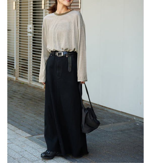 OUTDOOR PRODUCTS Usual Things「≪予約≫ULTフェードツイルスリットリーンスカート」|スカート|