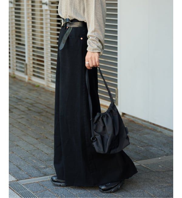 OUTDOOR PRODUCTS Usual Things「≪予約≫ULTフェードツイルスリットリーンスカート」|スカート|