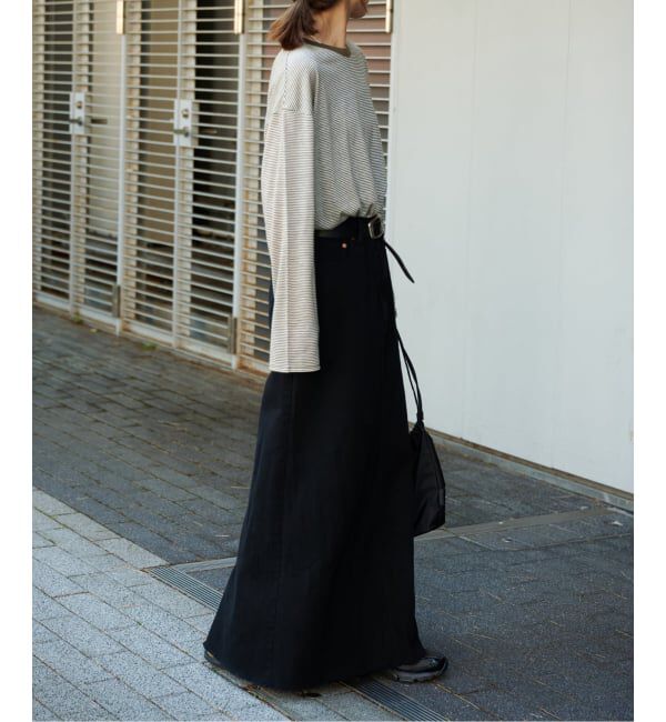 OUTDOOR PRODUCTS Usual Things「≪予約≫ULTフェードツイルスリットリーンスカート」|スカート|
