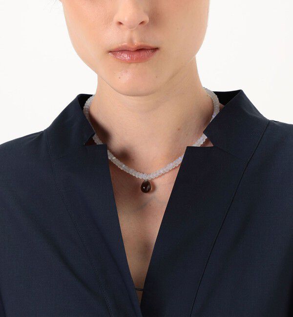 TOMORROWLAND GOODS「【別注】Sisi Joia CRISTAL Smokey DROP ネックレス」|ネックレス|