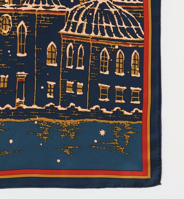 TOMORROWLAND GOODS「manipuri VIEW シルクスカーフ」|バンダナ・スカーフ|