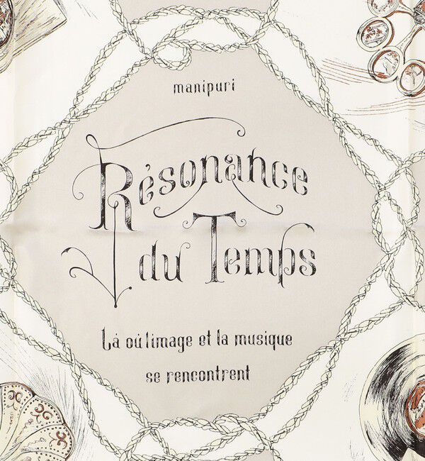 TOMORROWLAND GOODS「manipuri CLASSIC シルクスカーフ」|バンダナ・スカーフ|