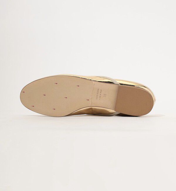 TOMORROWLAND GOODS「【別注】NEBULONI E.  BAND FLAT レザーシューズ」|バレエシューズ|