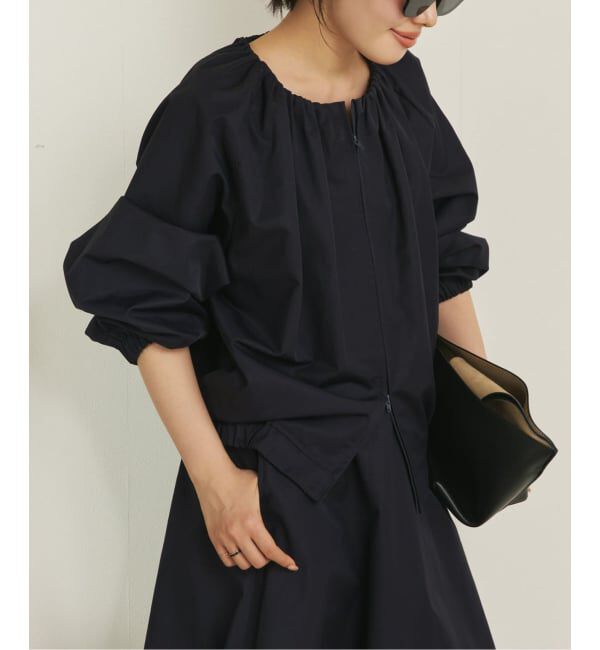 Plage「cotton/ny elegant ブルゾン」|その他|ネイビー