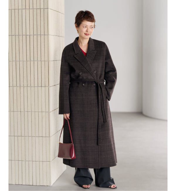 Plage「《予約》HAMILTON check chester コート」|チェスターコート|