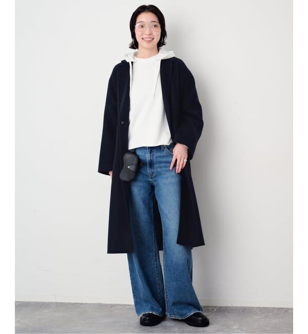 SLOBE IENA「《シリーズあり/追加予約》souple woolダブルフェイスチェスターコート」|チェスターコート|