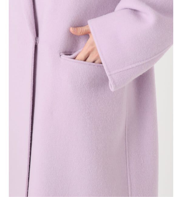 SLOBE IENA「《シリーズあり/追加予約》souple woolダブルフェイスチェスターコート」|チェスターコート|