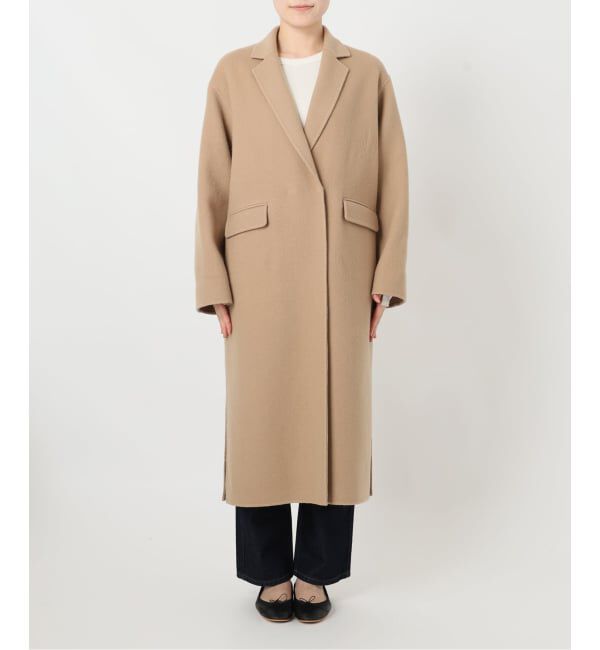 SLOBE IENA「《シリーズあり/追加予約》souple woolダブルフェイスチェスターコート」|チェスターコート|