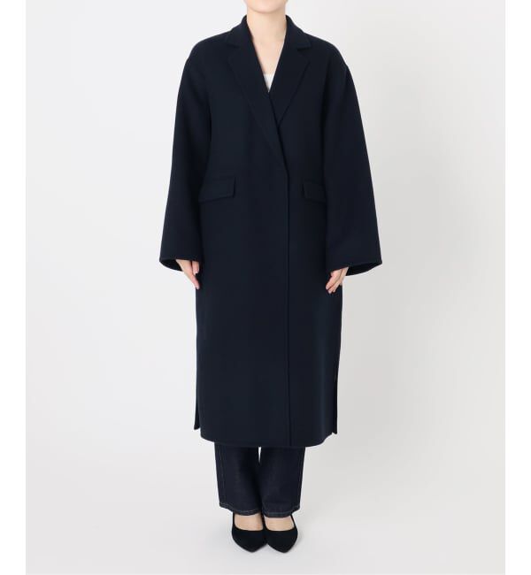 SLOBE IENA「《シリーズあり/追加予約》souple woolダブルフェイスチェスターコート」|チェスターコート|