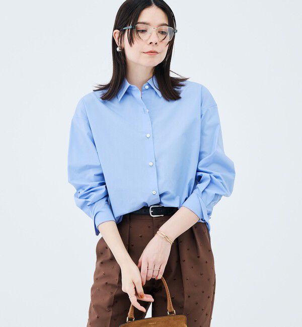 NOLLEY'S「ウォッシャブルベーシックレギュラーシャツ」|シャツ・ブラウス|