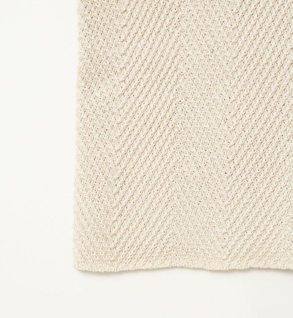 NOLLEY'S sophi「《セットアップ対応》【WALANCE/ワランス】paper knit sleeveless top」|ニット・セーター|