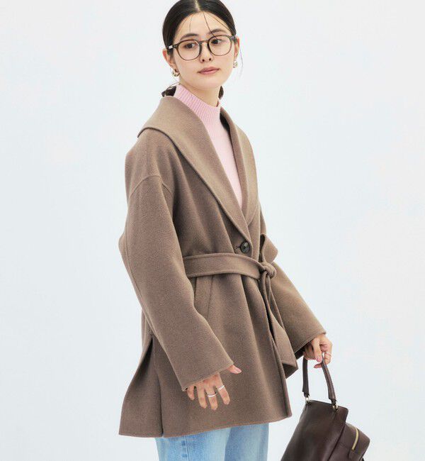 NOLLEY'S sophi「リバーショールコート」|ダッフルコート|