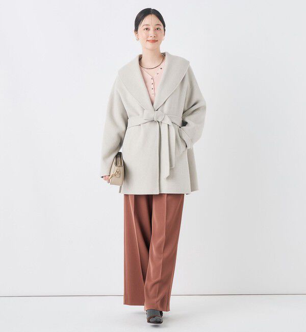 NOLLEY'S sophi「リバーショールコート」|ダッフルコート|