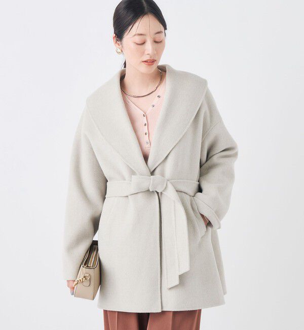 NOLLEY'S sophi「リバーショールコート」|ダッフルコート|