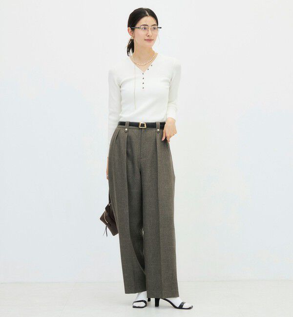 NOLLEY'S sophi「《セットアップ対応》シャークワイドパンツ」|その他|