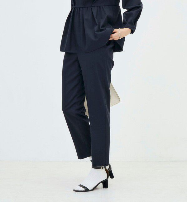 NOLLEY'S「《セットアップ対応/ストレッチ/紫外線防止/防臭》ウォッシャブルハイスペックTRストレートパンツ」|チノ|