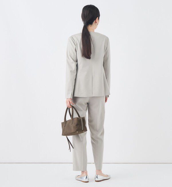 NOLLEY'S「《セットアップ対応/ストレッチ/紫外線防止/防臭》ウォッシャブルハイスペックTRストレートパンツ」|チノ|