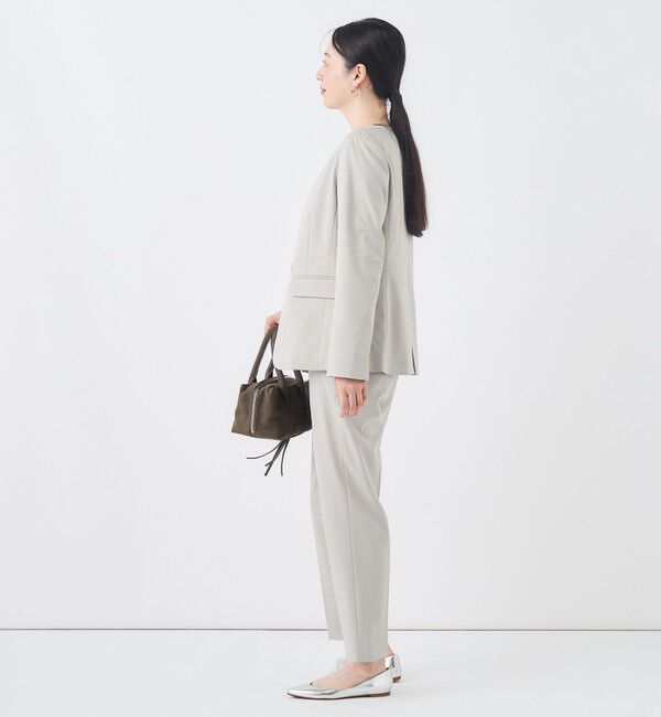 NOLLEY'S「《セットアップ対応/ストレッチ/紫外線防止/防臭》ウォッシャブルハイスペックTRストレートパンツ」|チノ|