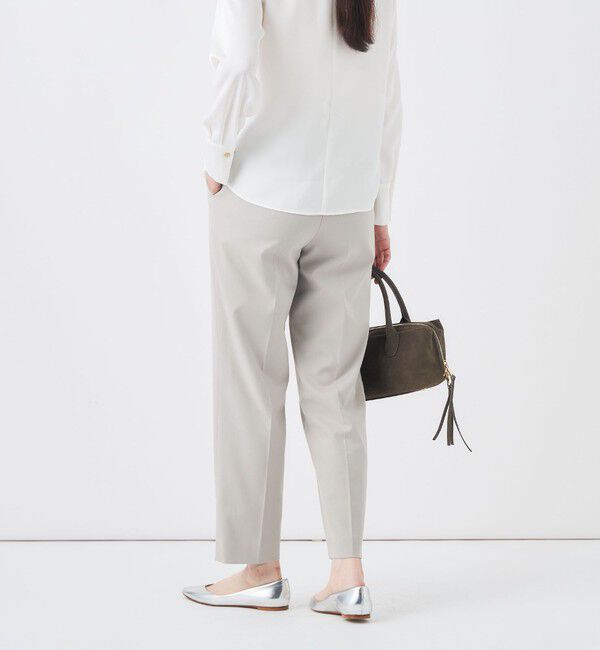 NOLLEY'S「《セットアップ対応/ストレッチ/紫外線防止/防臭》ウォッシャブルハイスペックTRストレートパンツ」|チノ|