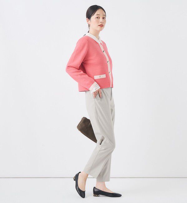 NOLLEY'S「《セットアップ対応/ストレッチ/紫外線防止/防臭》ウォッシャブルハイスペックTRストレートパンツ」|チノ|
