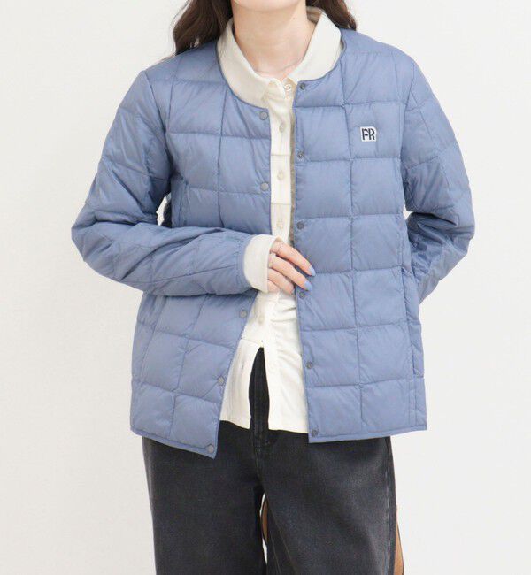 fredy emue「《別注》【TAION/タイオン】CREW NECK BUTTON DOWN JKT ダウンジャケット」|ダウン|
