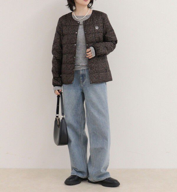 fredy emue「《別注》【TAION/タイオン】CREW NECK BUTTON DOWN JKT ダウンジャケット」|ダウン|