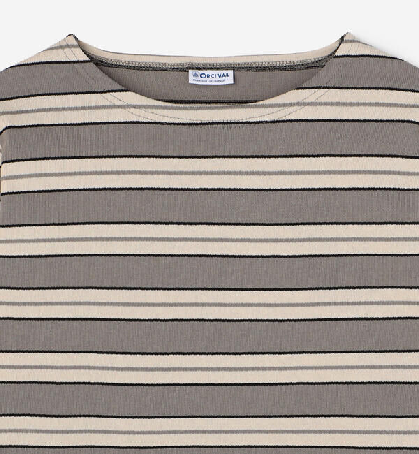 ORCIVAL「ORCIVAL | コットンロード クルーネック長袖カットソー MULTI WOMEN」|Tシャツ・カットソー|