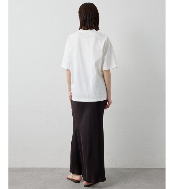 Drawing Numbers「【Drawing Numbers】ハイツイストプレーンTシャツ」|Tシャツ・カットソー|