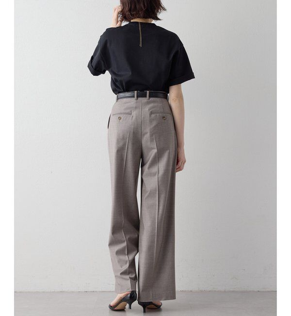 Drawing Numbers「【Drawing Numbers】ハイツイストプレーンTシャツ」|Tシャツ・カットソー|