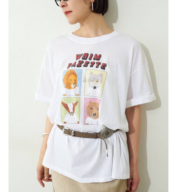  「【UNFORTUNATE PORTRAIT】別注WHIM TEE」|Tシャツ・カットソー|