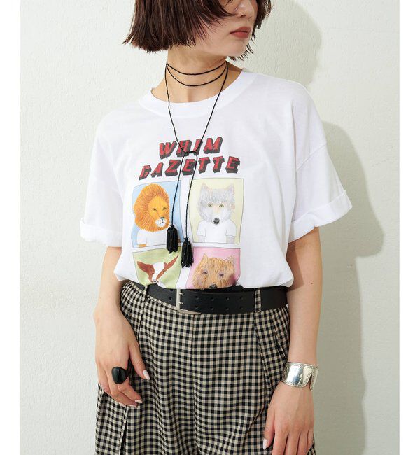  「【UNFORTUNATE PORTRAIT】別注WHIM TEE」|Tシャツ・カットソー|