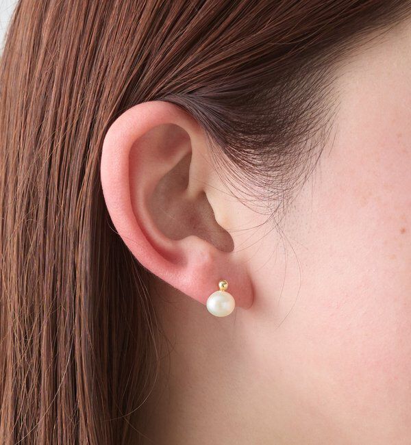  「PAPILLONNER/サージカルポストパールピアス」|リング|