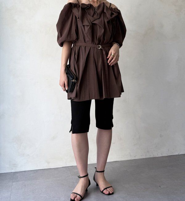  「【WEB限定】2WAYオフショルブラウス」|シャツ・ブラウス|