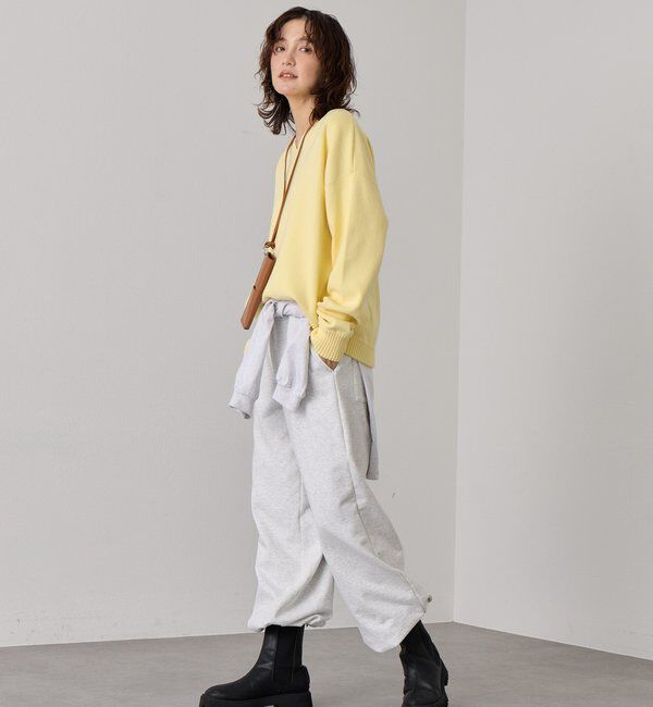  「【A・MONN】【EC・店舗限定色あり】Vネックニットプルオーバー」|ニット・セーター|