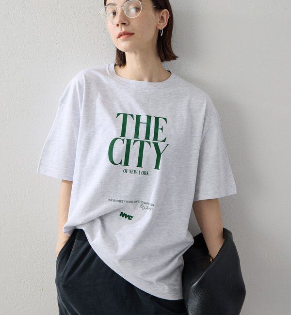  「【GOOD ROCK SPEED】THE CITY ロゴTee／別注」|Tシャツ・カットソー|ライトグレー