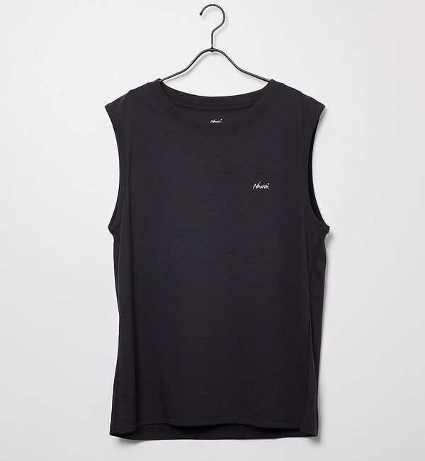 ABAHOUSE「【NANGA/ナンガ】DRY MIX TANK TOP /ロゴプリント 吸汗速乾」|キャミソール|