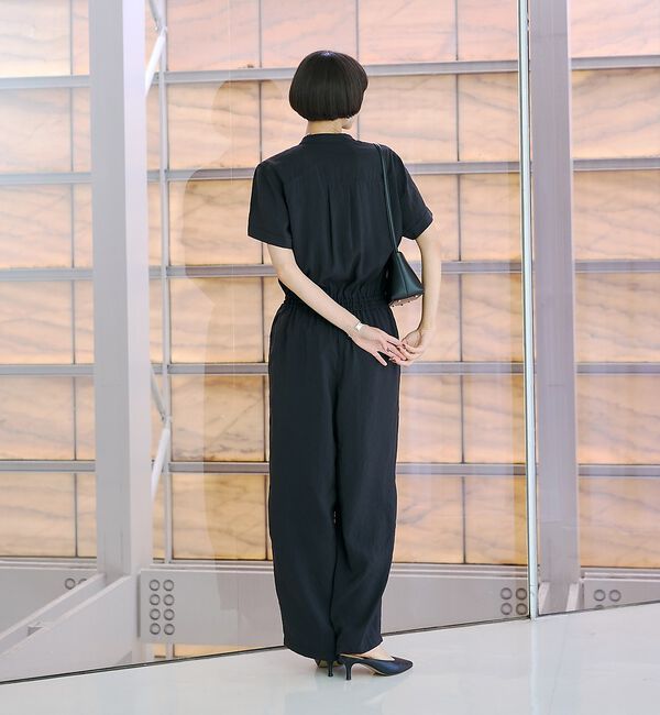 Rouge vif「【一部店舗 / WEB限定】Vネックレーヨンコンビネゾン / オールインワン /」|オールインワン|