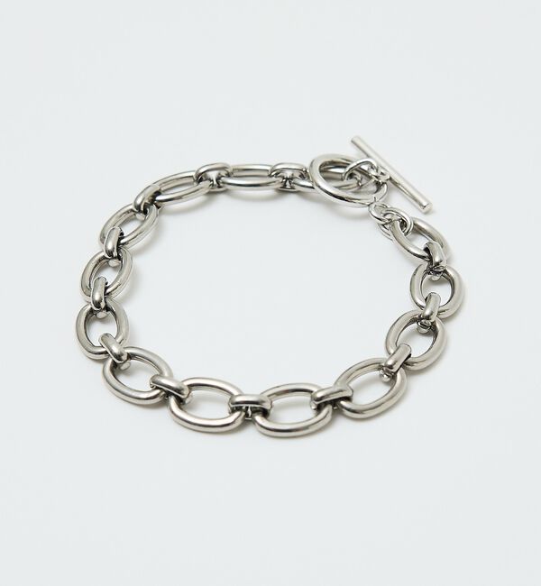 qualite「【ステンレス】シックチェーンブレスレット」|ブレスレット・バングル|