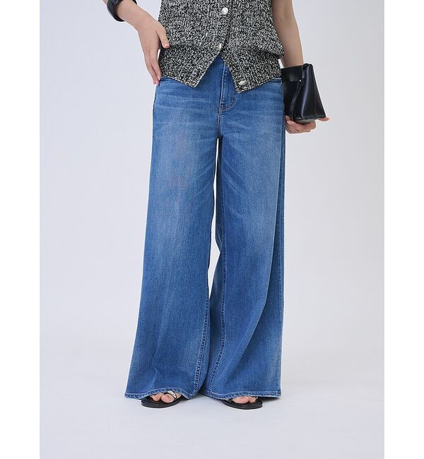qualite「【Healthy DENIM/ヘルシーデニム】 Wild Ginger Midr」|デニム|ブルー