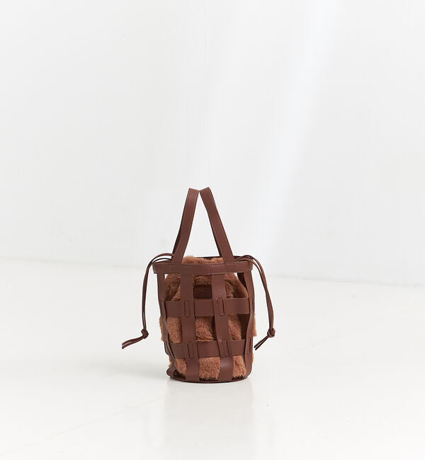 LOWELL things「SOEUR/カゴメッシュファートートBAG」|ハンドバッグ|