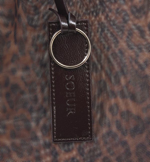LOWELL things「●SOEUR/レオパードシアートートバッグ/A4」|トートバッグ|