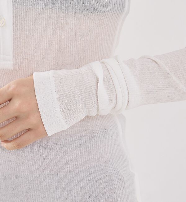 The Store by C' 「【COCUCA】ヘンリーリブプルオーバー」|Tシャツ・カットソー|