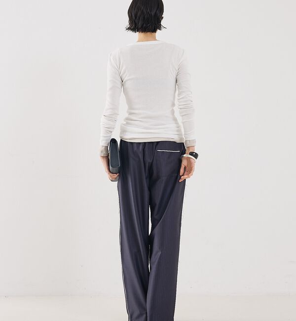 The Store by C' 「【COCUCA】ヘンリーリブプルオーバー」|Tシャツ・カットソー|
