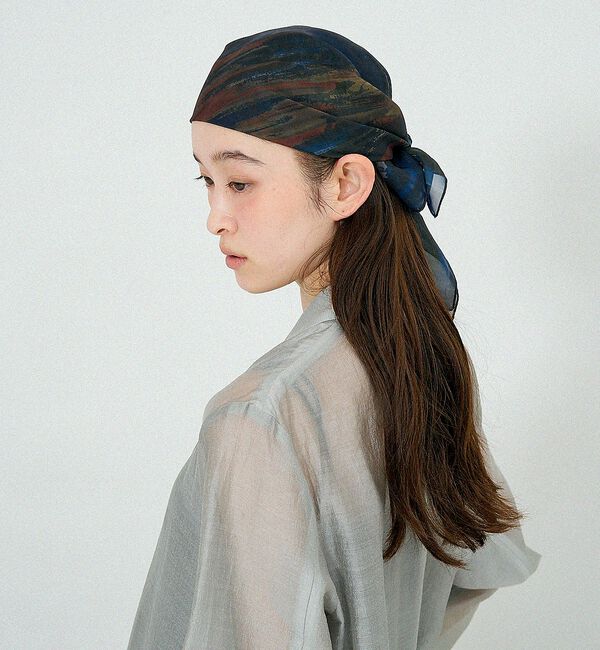 NOMINE「メロー シアー スカーフ」|バンダナ・スカーフ|