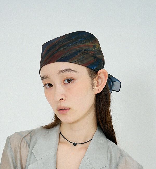 NOMINE「メロー シアー スカーフ」|バンダナ・スカーフ|