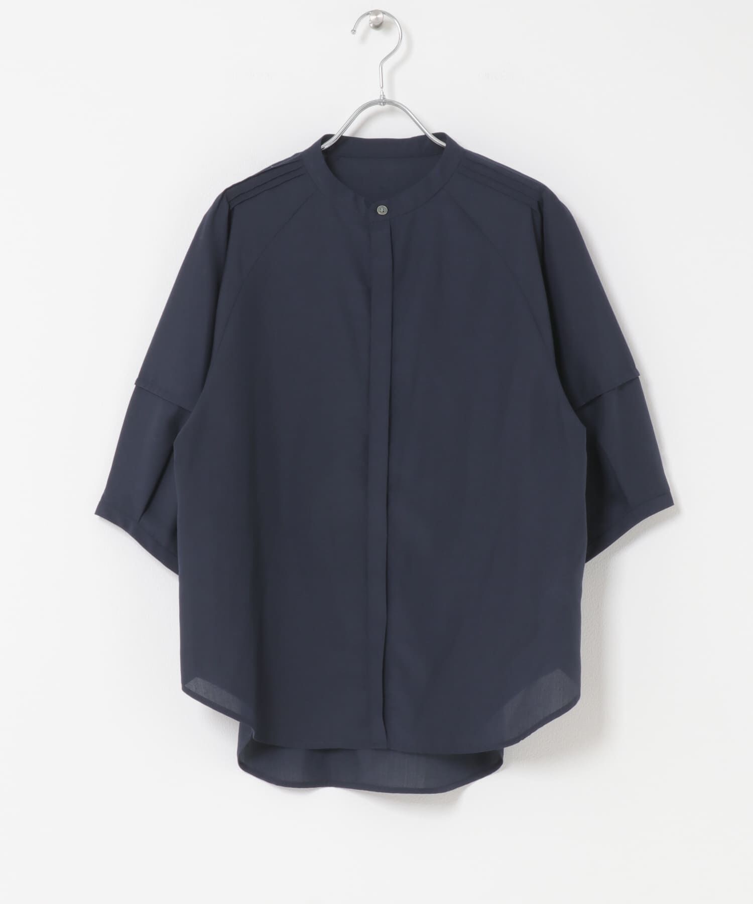 URBAN RESEARCH ROSSO「『WEB/一部店舗限定』UVカットウォッシャブルリネン混シャツブラウス」|シャツ・ブラウス|