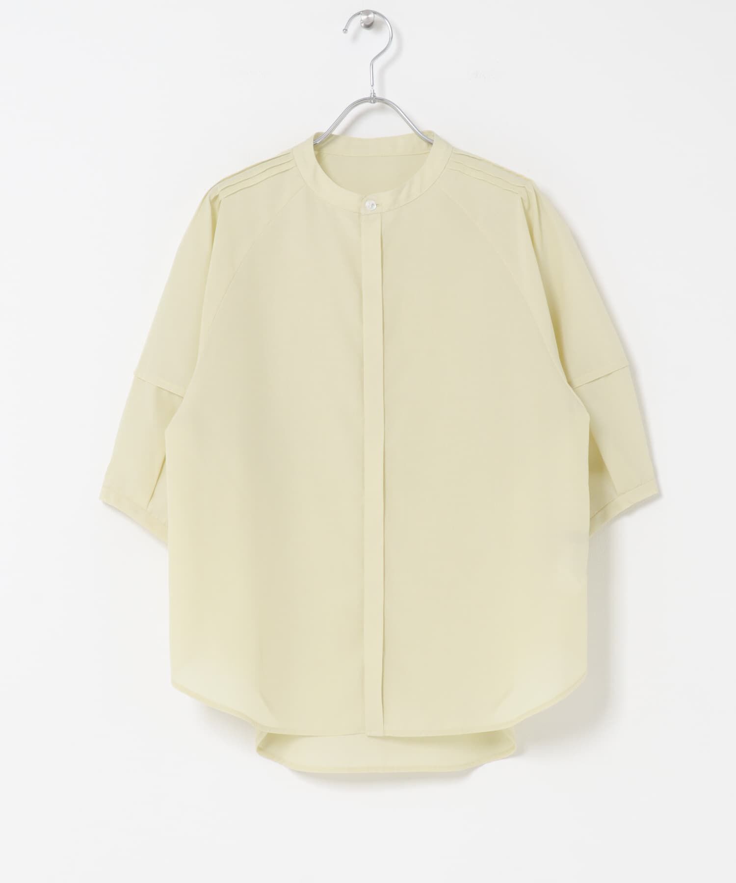 URBAN RESEARCH ROSSO「『WEB/一部店舗限定』UVカットウォッシャブルリネン混シャツブラウス」|シャツ・ブラウス|